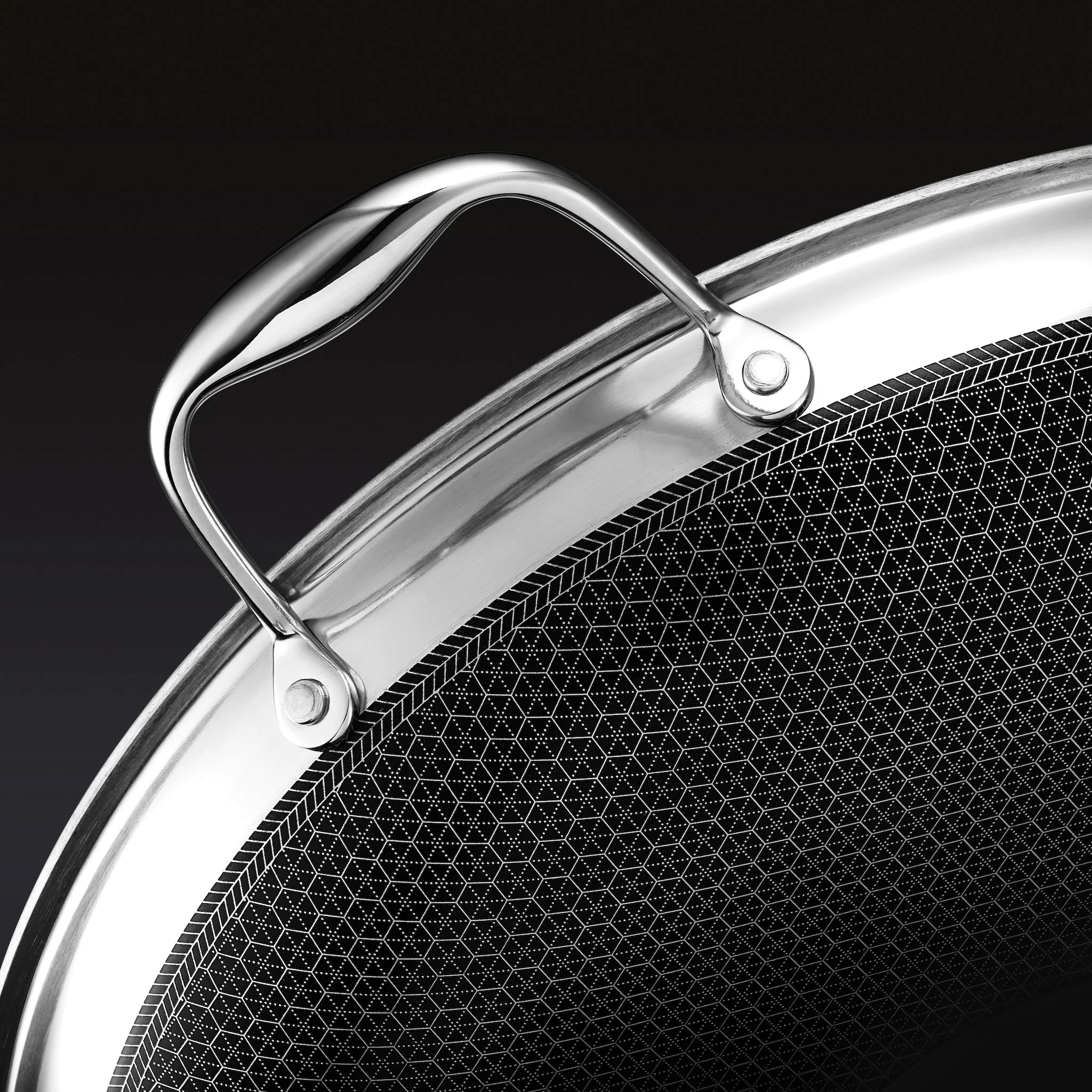 35 cm HexClad Hybrid Pan with Lid - Image 3