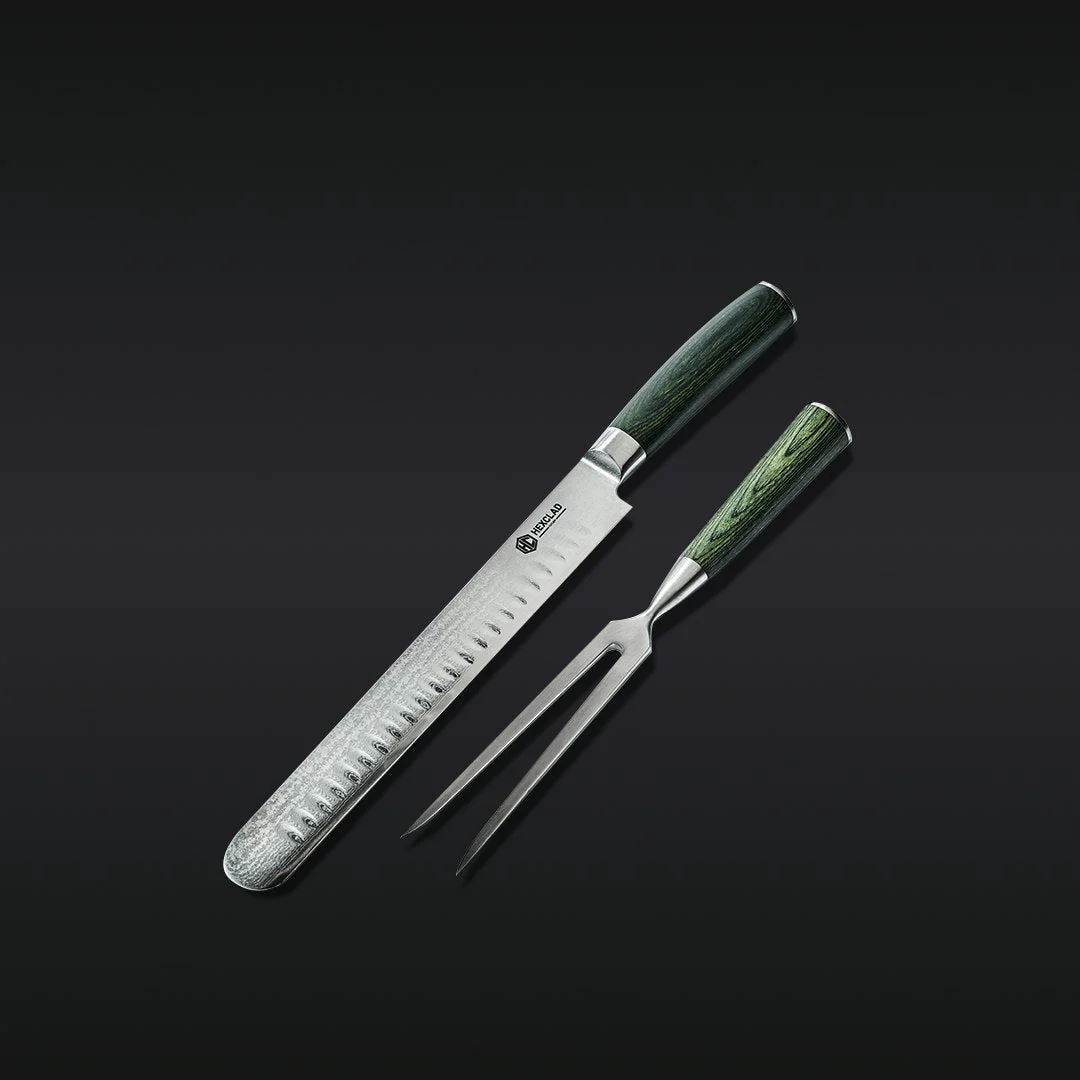 HexClad Hybrid Carving and Roasting Set - Image 4