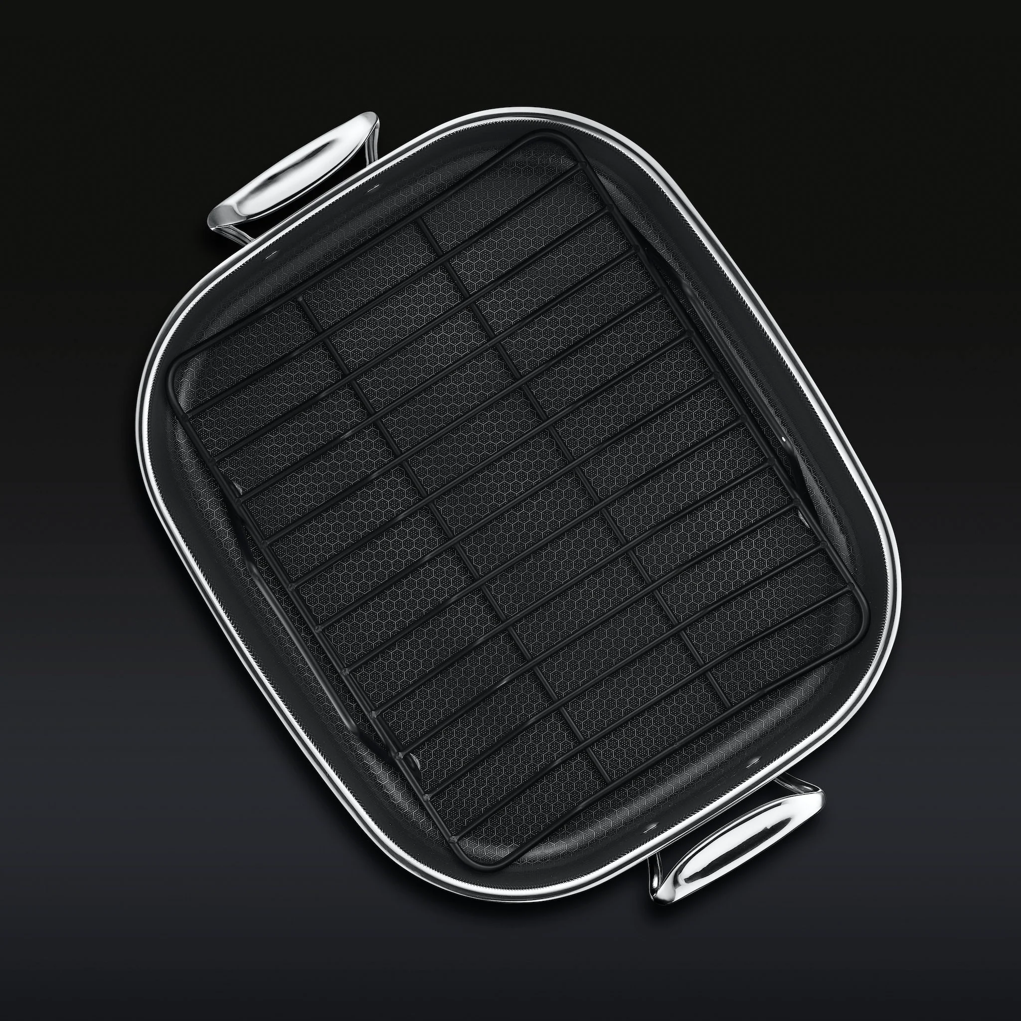 HexClad Hybrid Roasting Pan - Image 8