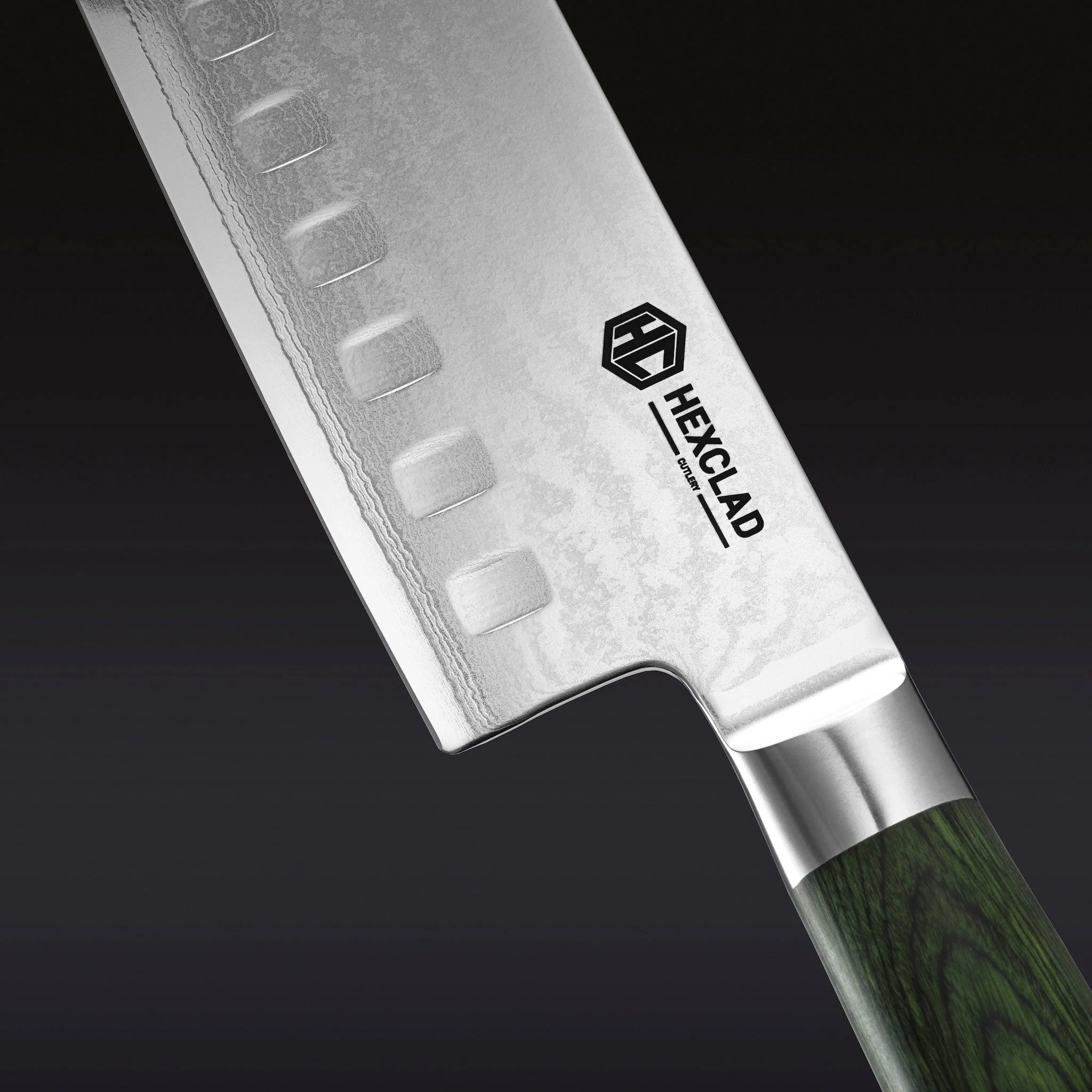 Damascus Steel 16 cm Nakiri Knife - Image 5
