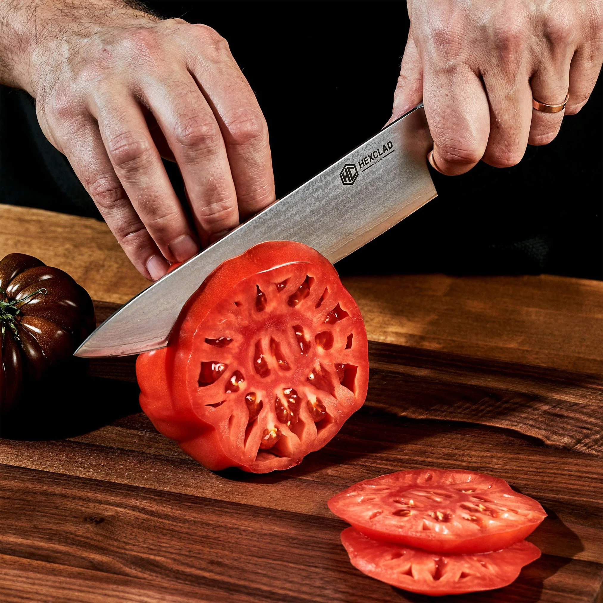 Damascus Steel 20 cm Chef's Knife - Image 5