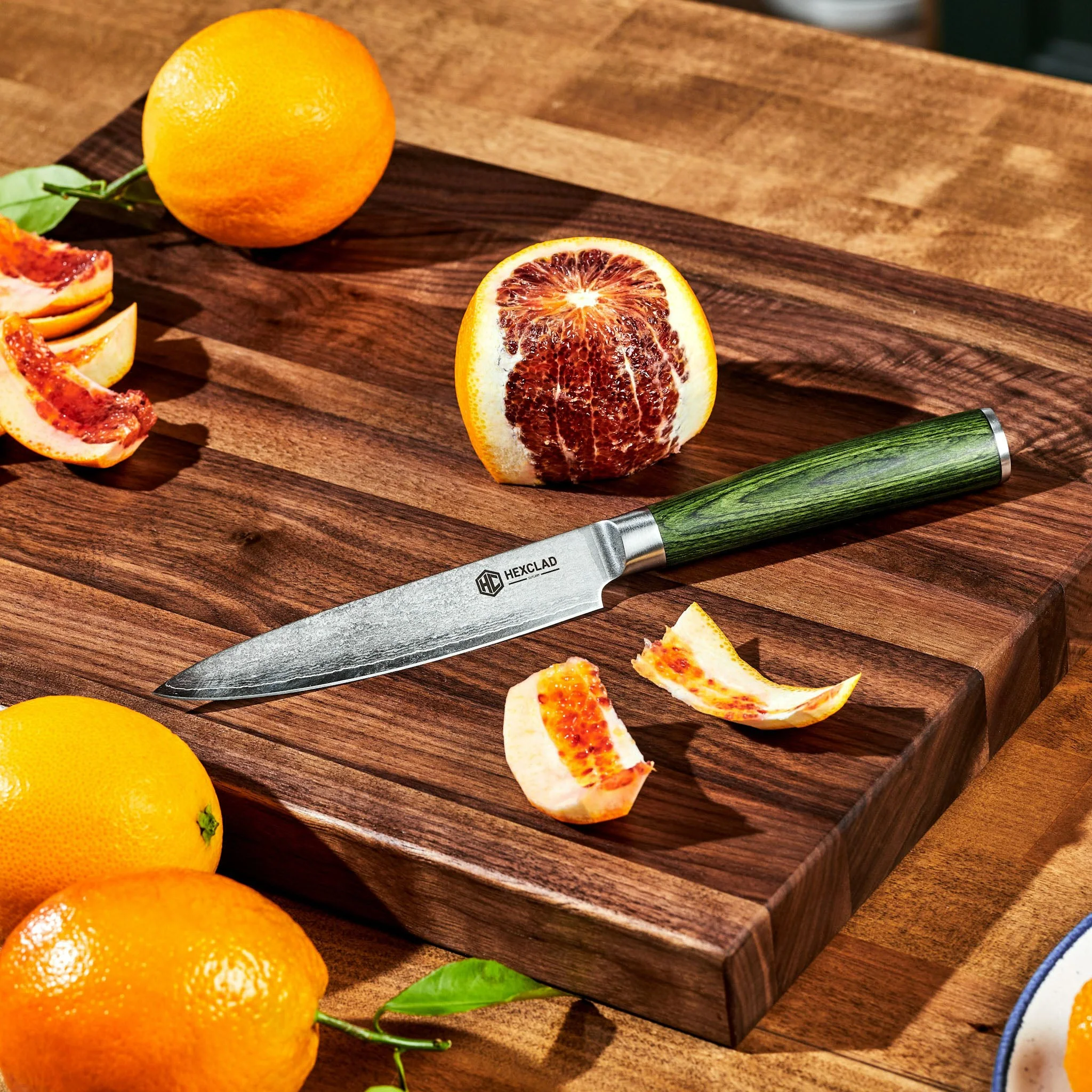 The Essential 6 pc Japanese Damascus Steel Knife Set - Image 6